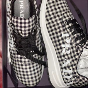 Prada Shoes *Authentic black and white checkered